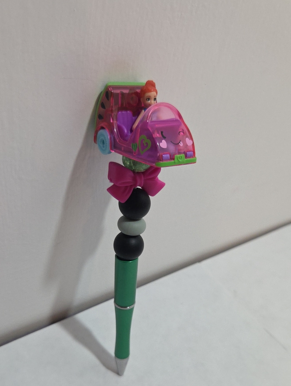 Polly Pocket Mini Car Pen with Doll